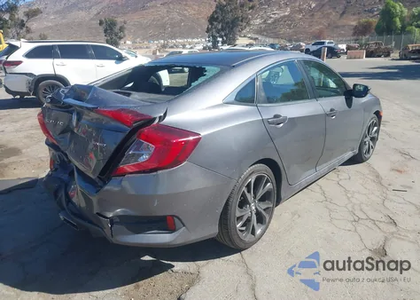 2020 Honda Civic Sport from USA, damaged, VIN 2HGFC2F87LH505108